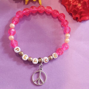 Peace Stretchy bracelet